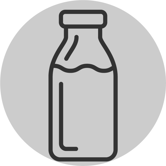 Illustration of a bottle of oral rehydration solution